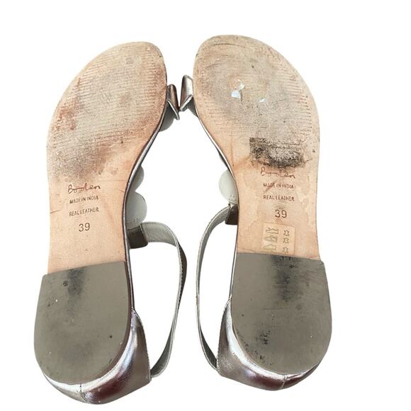 Boden Palma Rose Gold Leather Sandals size 39 size 9 - Picture 9 of 9